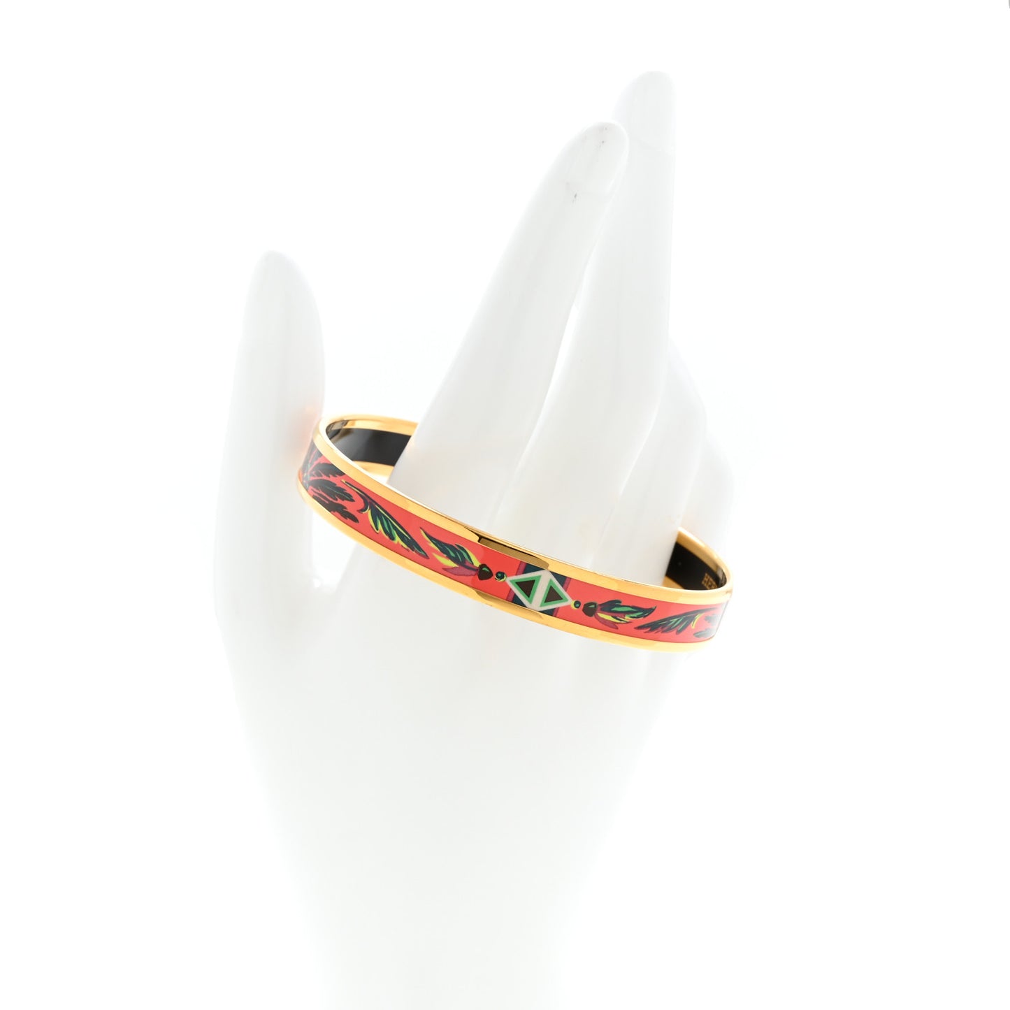 Enamel Printed Narrow Brazil Bracelet 70