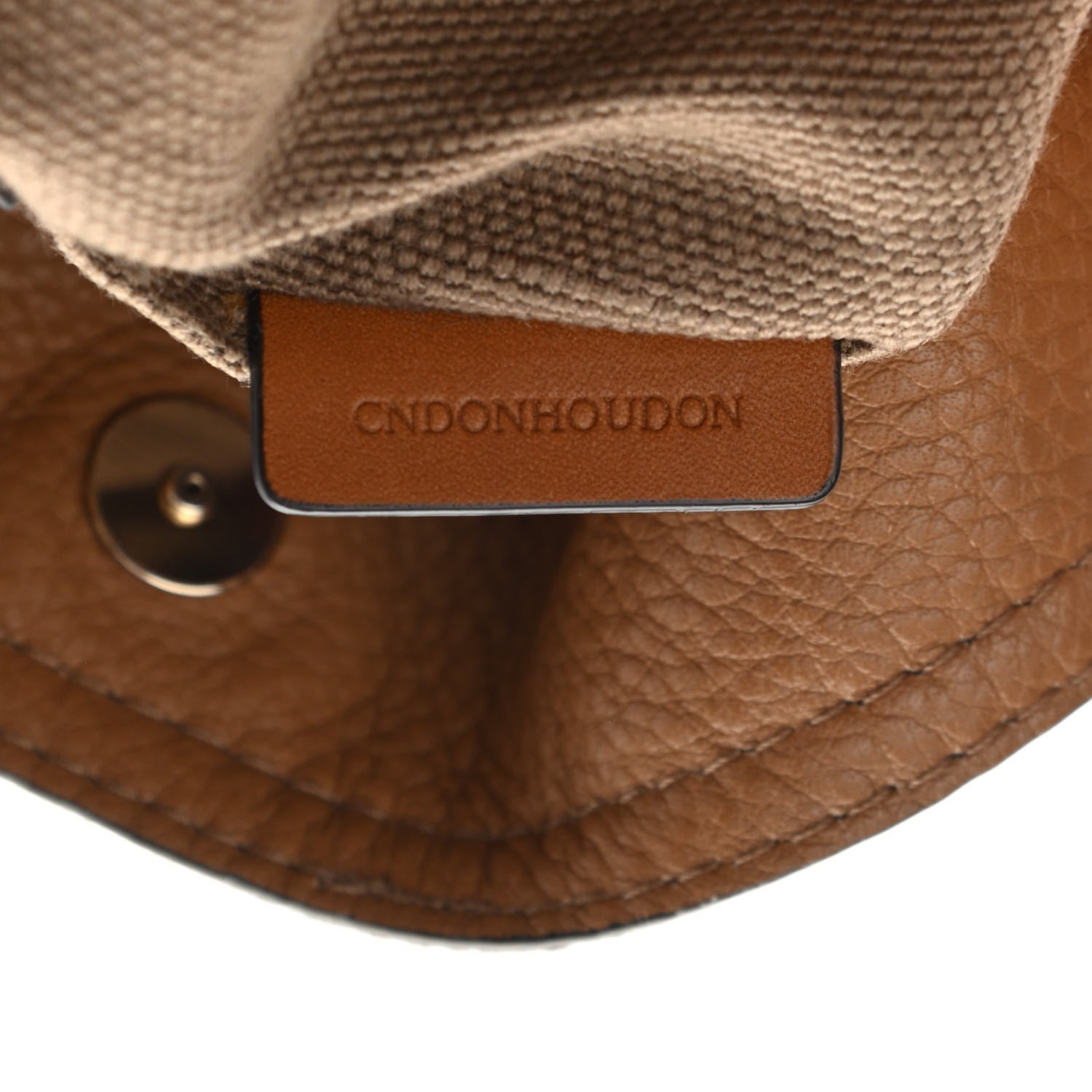 Burberry Canvas Mega Check Mini Ashby Tassel Crossbody Saddle Brown 6 of 13