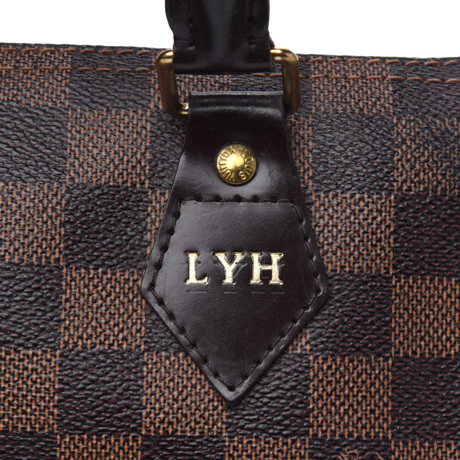 Louis Vuitton Damier Ebene Speedy Bandouliere 30 7 of 9