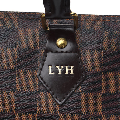 Louis Vuitton Damier Ebene Speedy Bandouliere 30 7 of 9