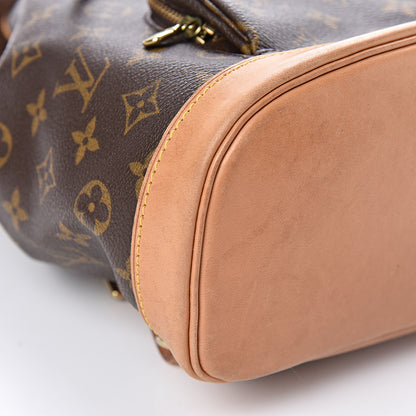 Louis Vuitton Monogram Montsouris MM Backpack 9 of 10