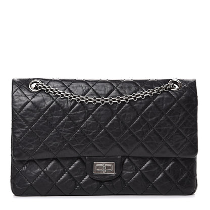 Chanel Aged Calfskin Quilted 2.55 Reissue 226 Flap Black 1 of 14