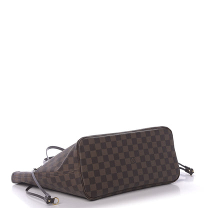 Louis Vuitton Damier Ebene Neo Neverfull MM Rose Ballerine 4 of 11