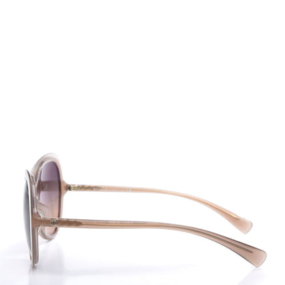 Chanel Oval Sunglasses 5389-A Light Brown 3 of 8