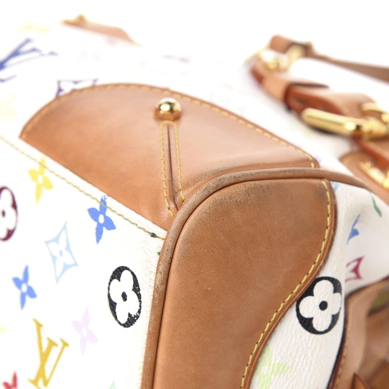 Louis Vuitton Monogram Multicolor Claudia White 12 of 18