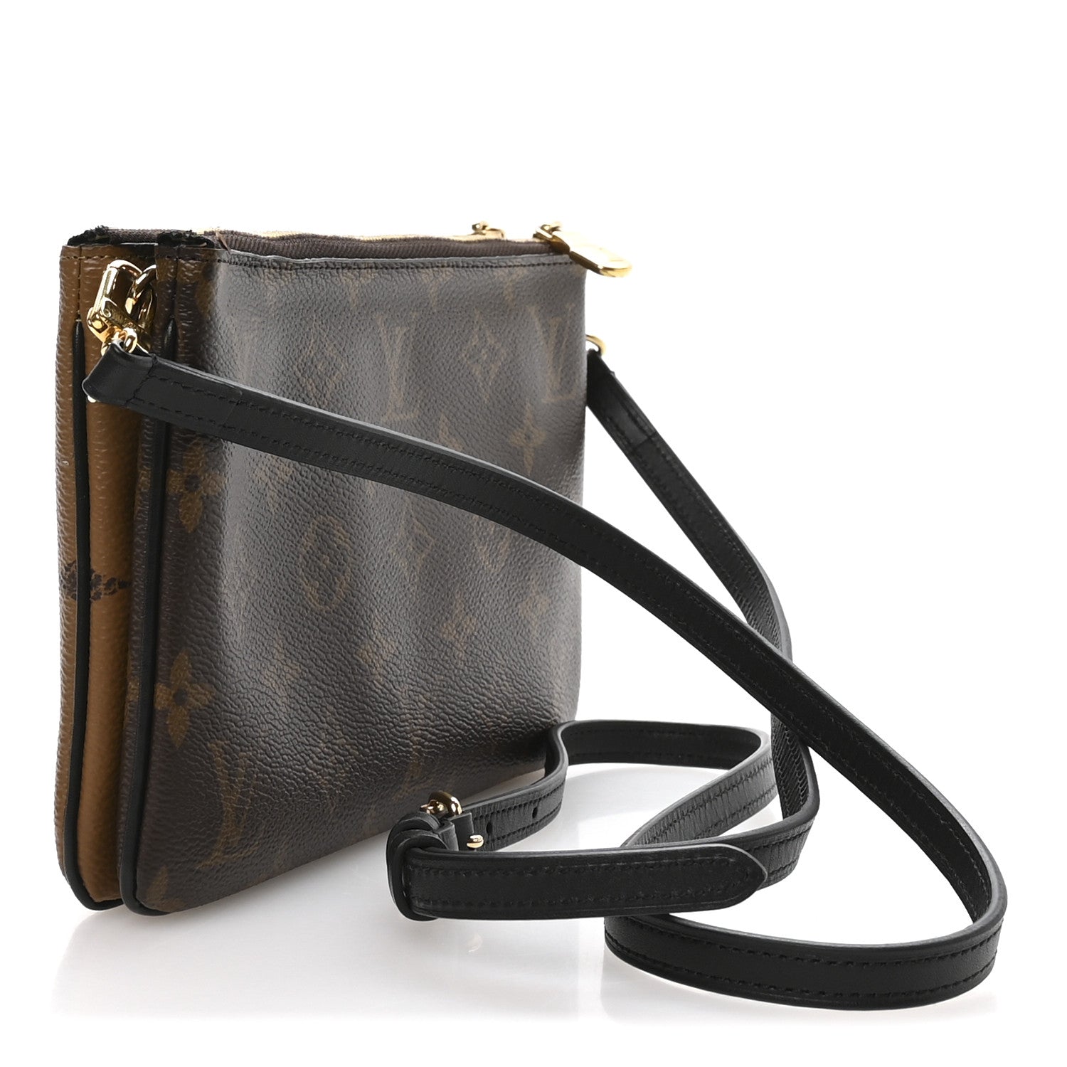 Louis Vuitton Reverse Monogram Giant Double Zip Pochette 1864973