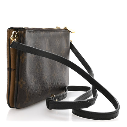 Louis Vuitton Reverse Monogram Giant Double Zip Pochette 3 of 11