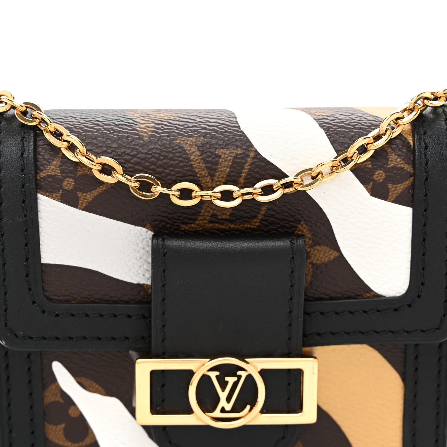 Louis Vuitton X LOL Monogram Bumbag Dauphine BB Gold Silver 7 of 9