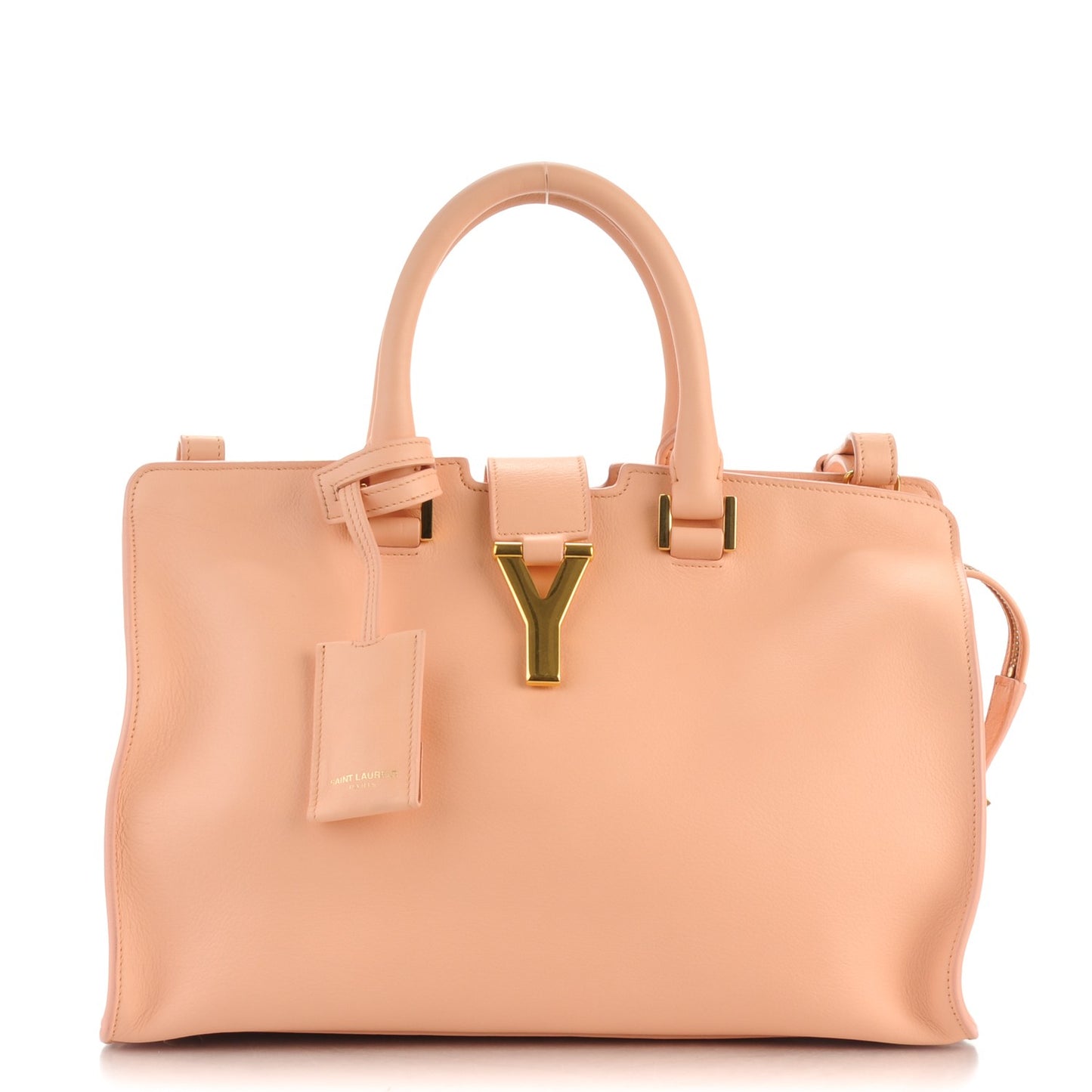 Calfskin Small Classic Y Cabas Blush