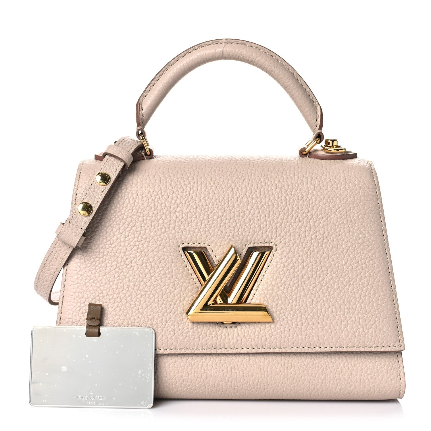 Louis Vuitton Taurillon Twist One Handle PM Greige 1 of 11