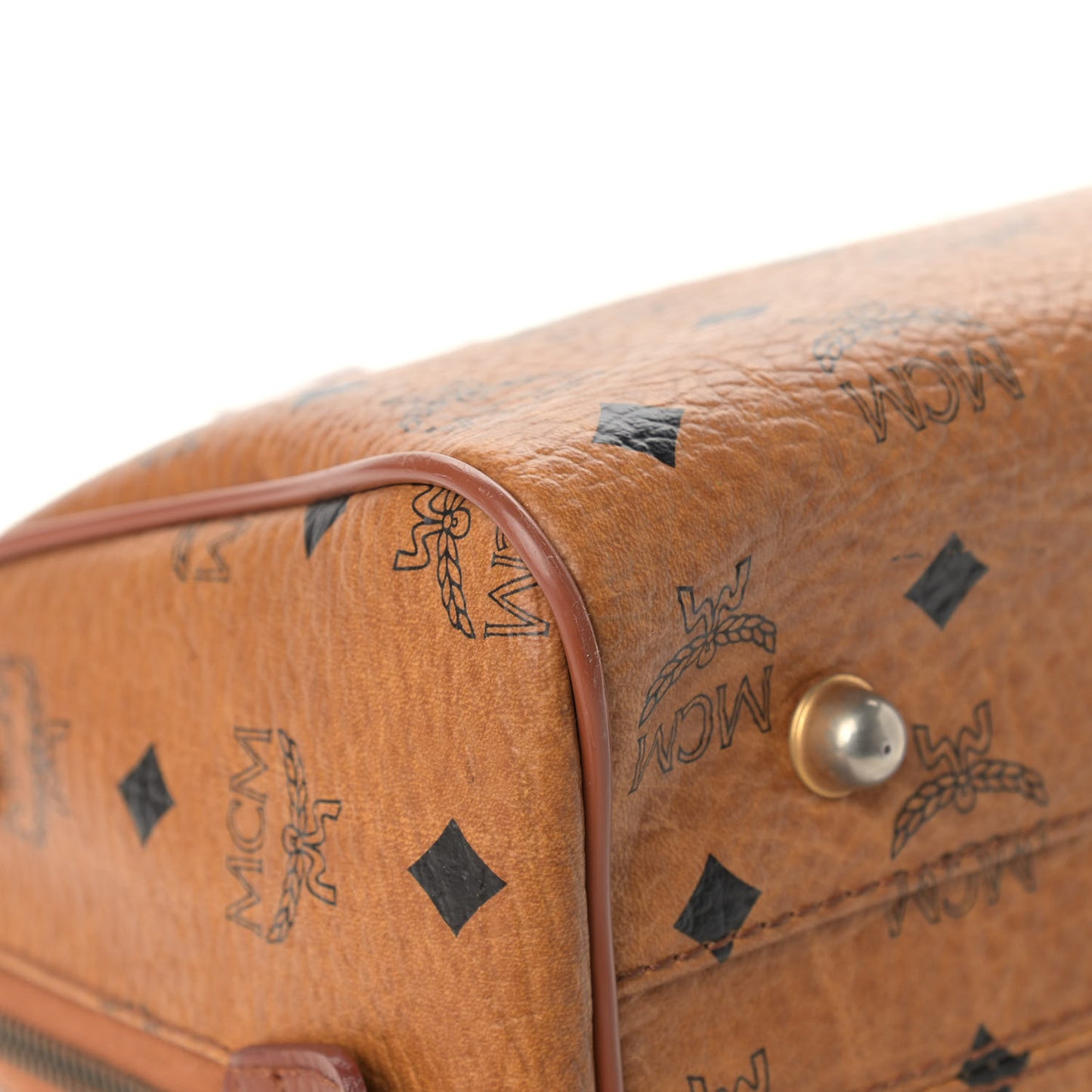 Visetos Essential Boston Bag Cognac