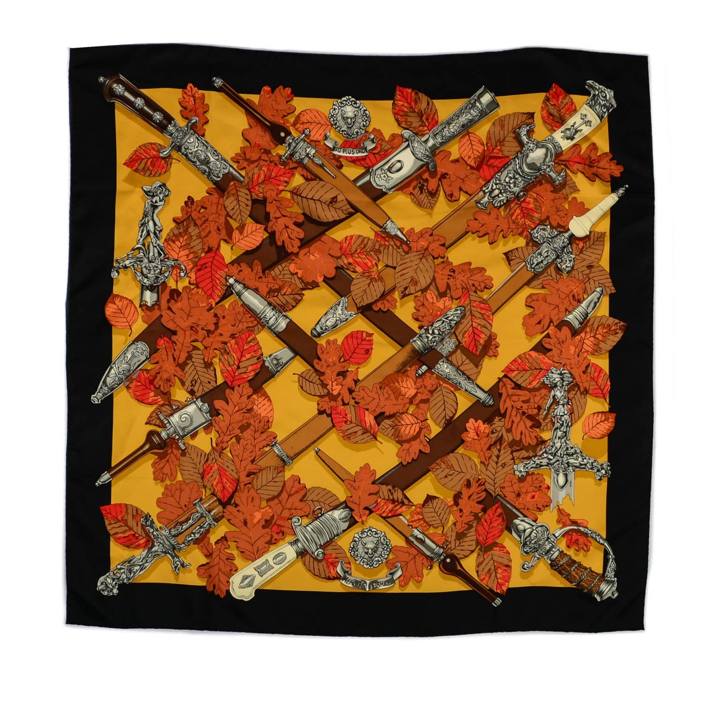 Silk Au Plus Dru Scarf 90