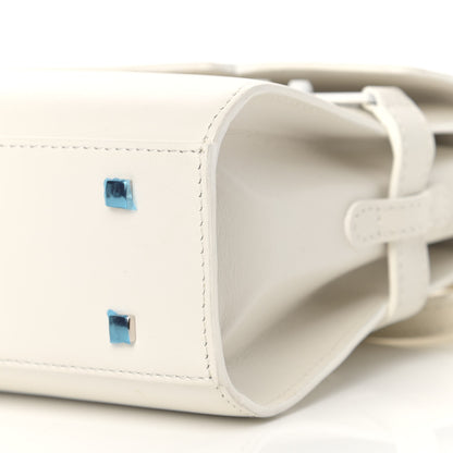 Delvaux Smooth Calfskin Mini Tempete Satchel Ivory 8 of 8