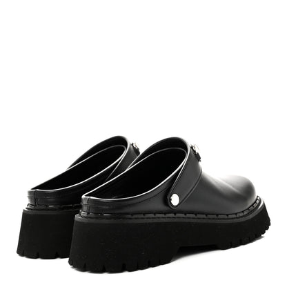 Gucci Calfskin Womens Horsebit Platform Mules 39 Black 5 of 9
