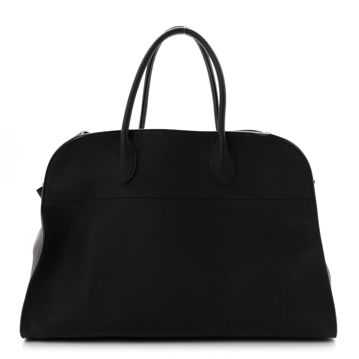 The Row Matte Grained Calfskin Soft Margaux 15 Black 1 of 9
