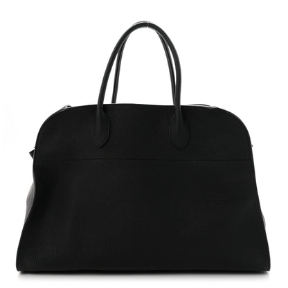 The Row Matte Grained Calfskin Soft Margaux 15 Black 1 of 9