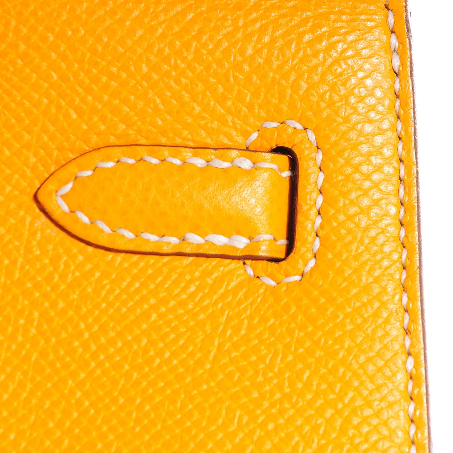 Epsom Candy Kelly Sellier 25 Jaune d'Or Feu