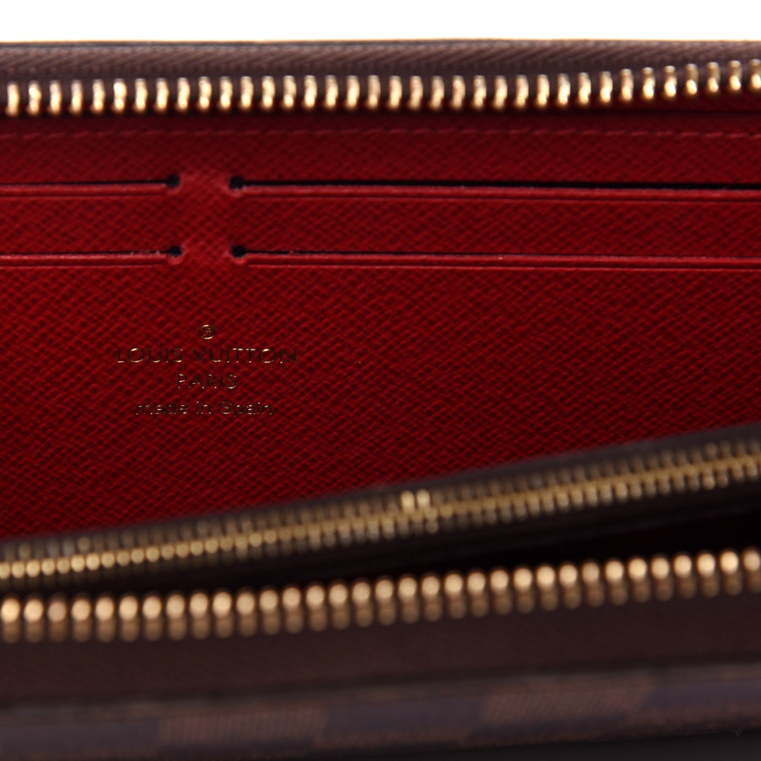 Louis Vuitton Damier Ebene Clemence Wallet 6 of 13