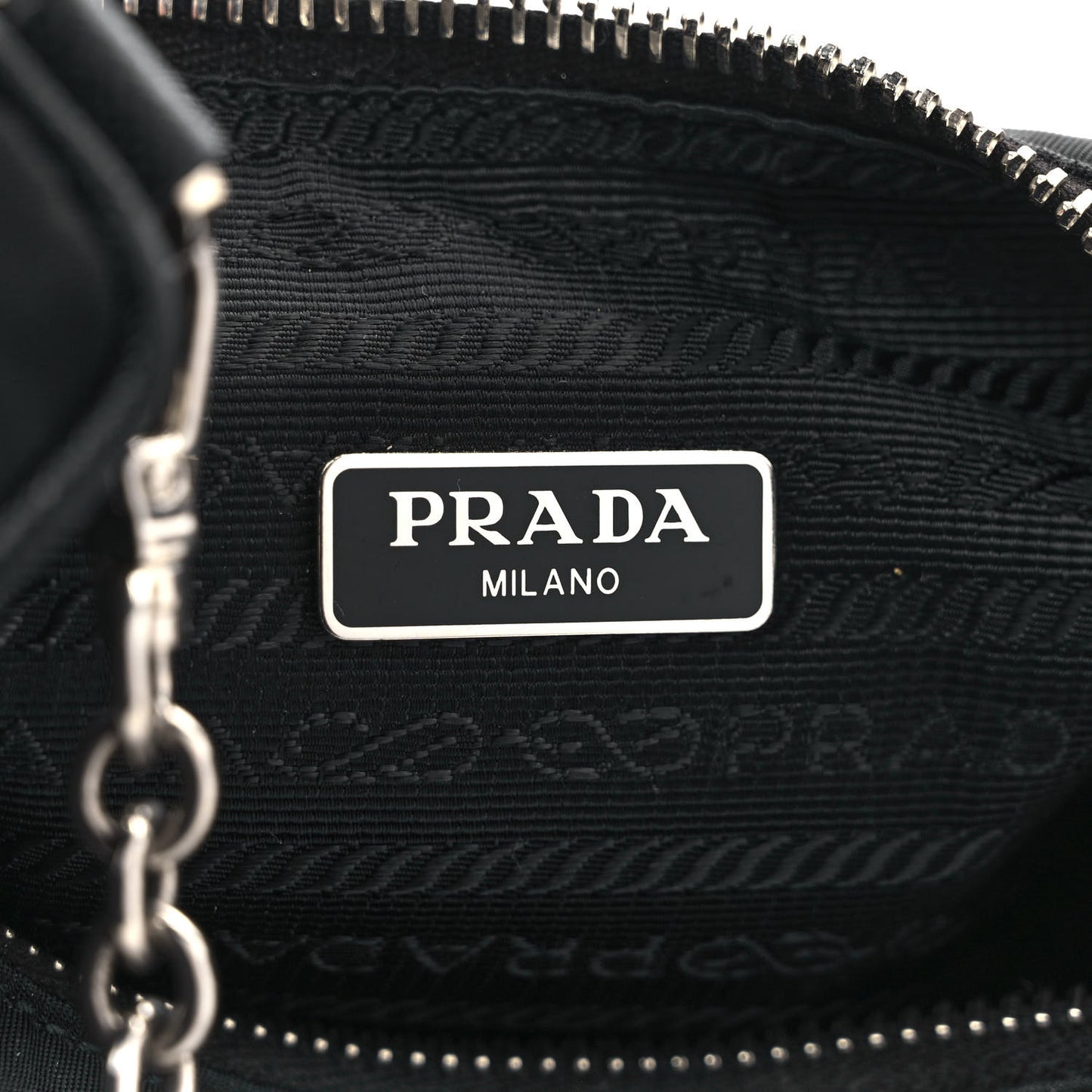 Nylon Re-Edition 2005 Shoulder Bag Black