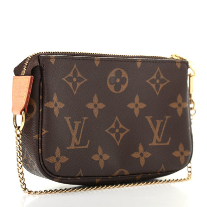 Louis Vuitton Monogram Mini Pochette Accessories 3 of 7