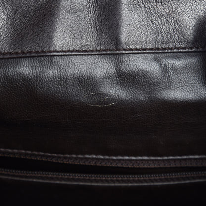 Chanel Wool Quilted Backpack Brown 10 of 15