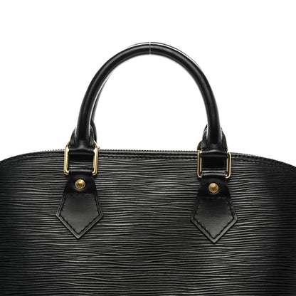 Louis Vuitton Epi Alma PM Black 8 of 11