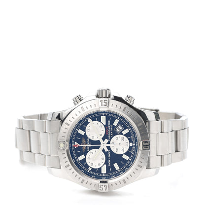 Breitling Stainless Steel 44mm Colt Chronograph Quartz Watch Blue A73388 2 of 5