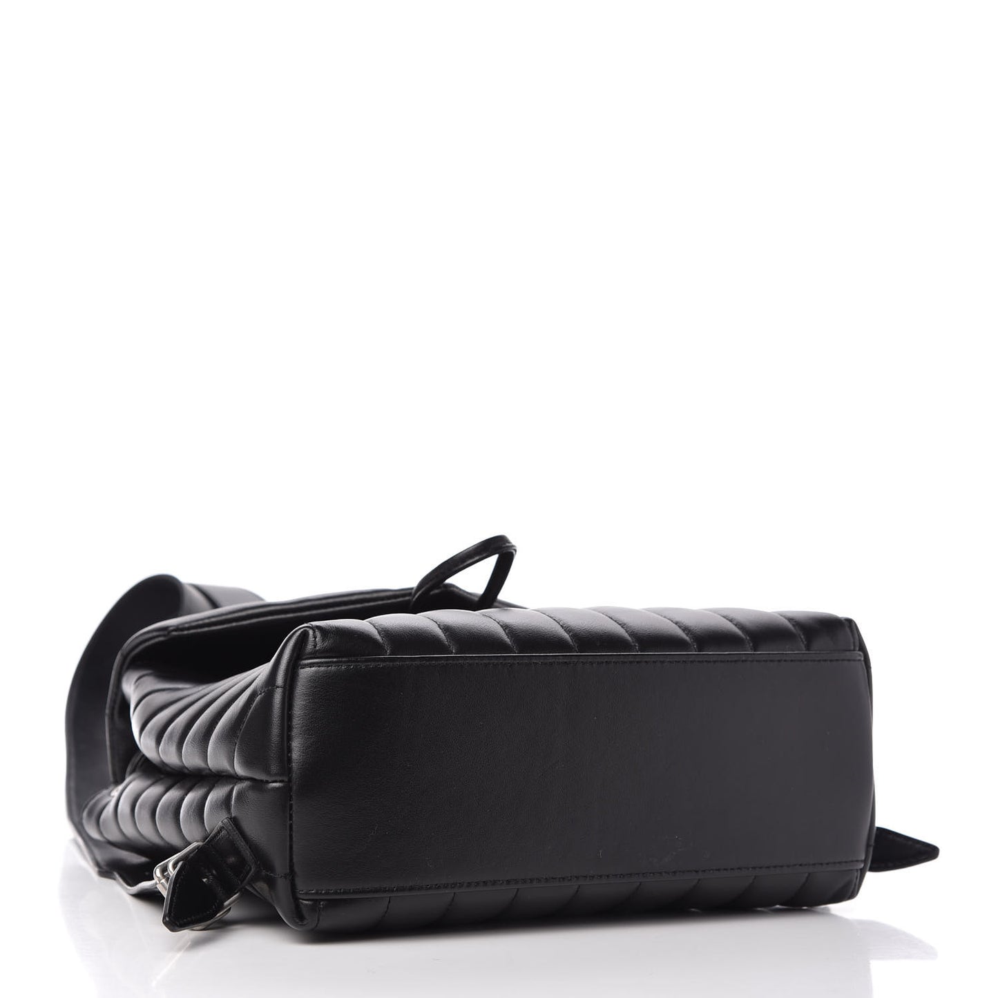 Calfskin Y Quilted Monogram Small Loulou Backpack Black