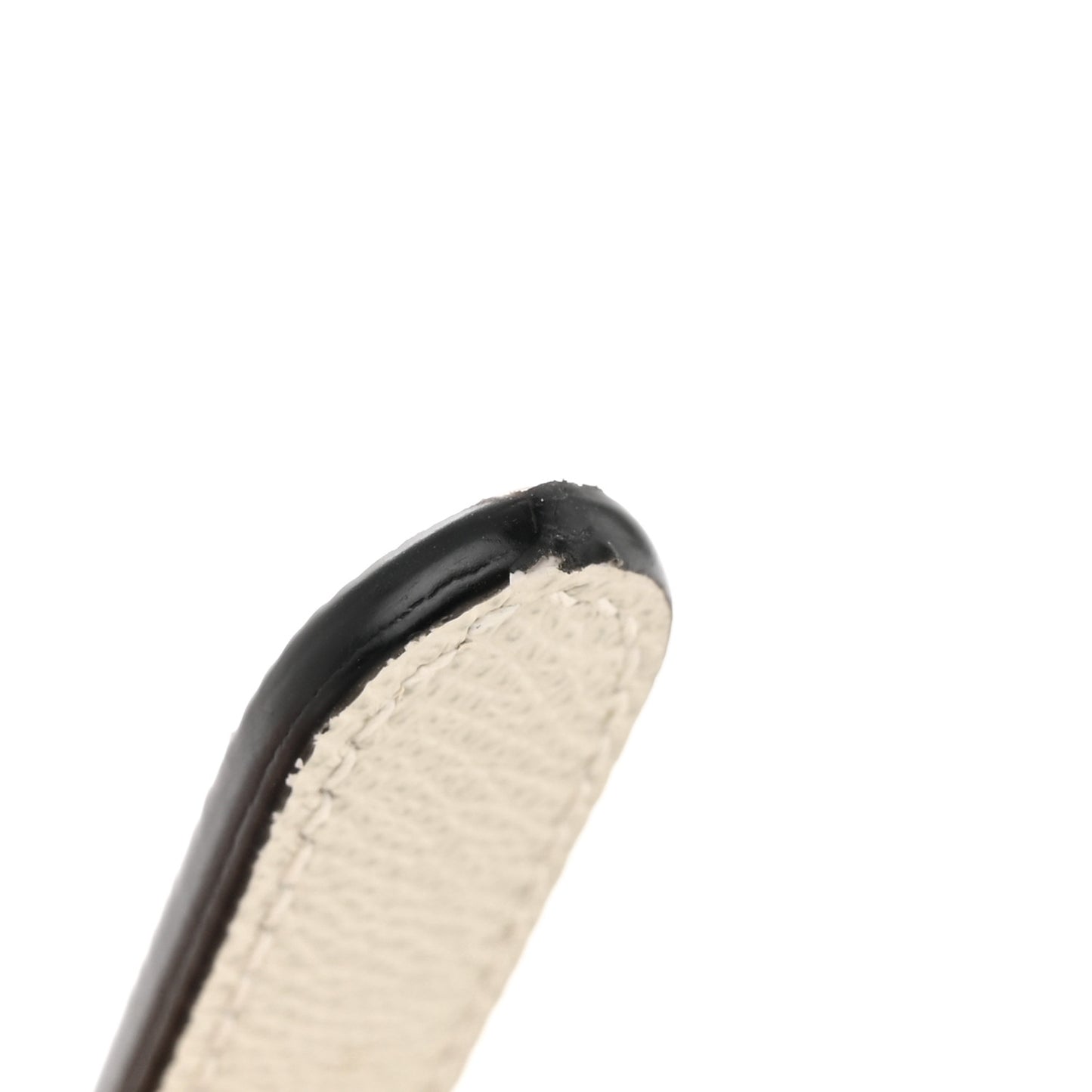 Grained Calfskin Saddle Bag Latte