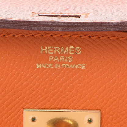 Hermes Epsom Birkin 30 Orange 15 of 36