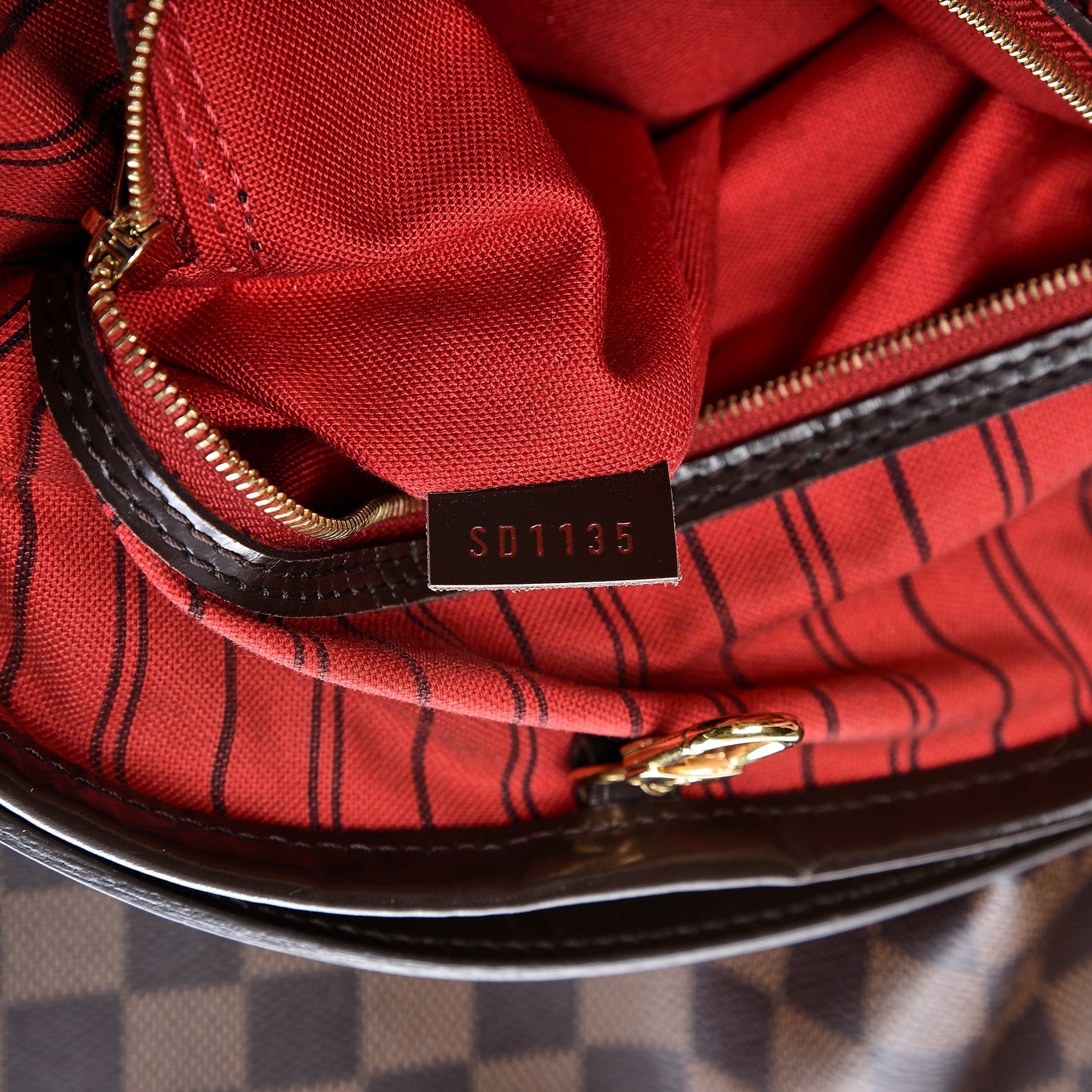 Louis Vuitton Damier Ebene Delightful MM 7 of 9