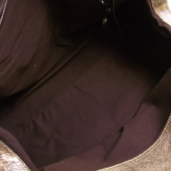Goatskin Elvire Tote Gold