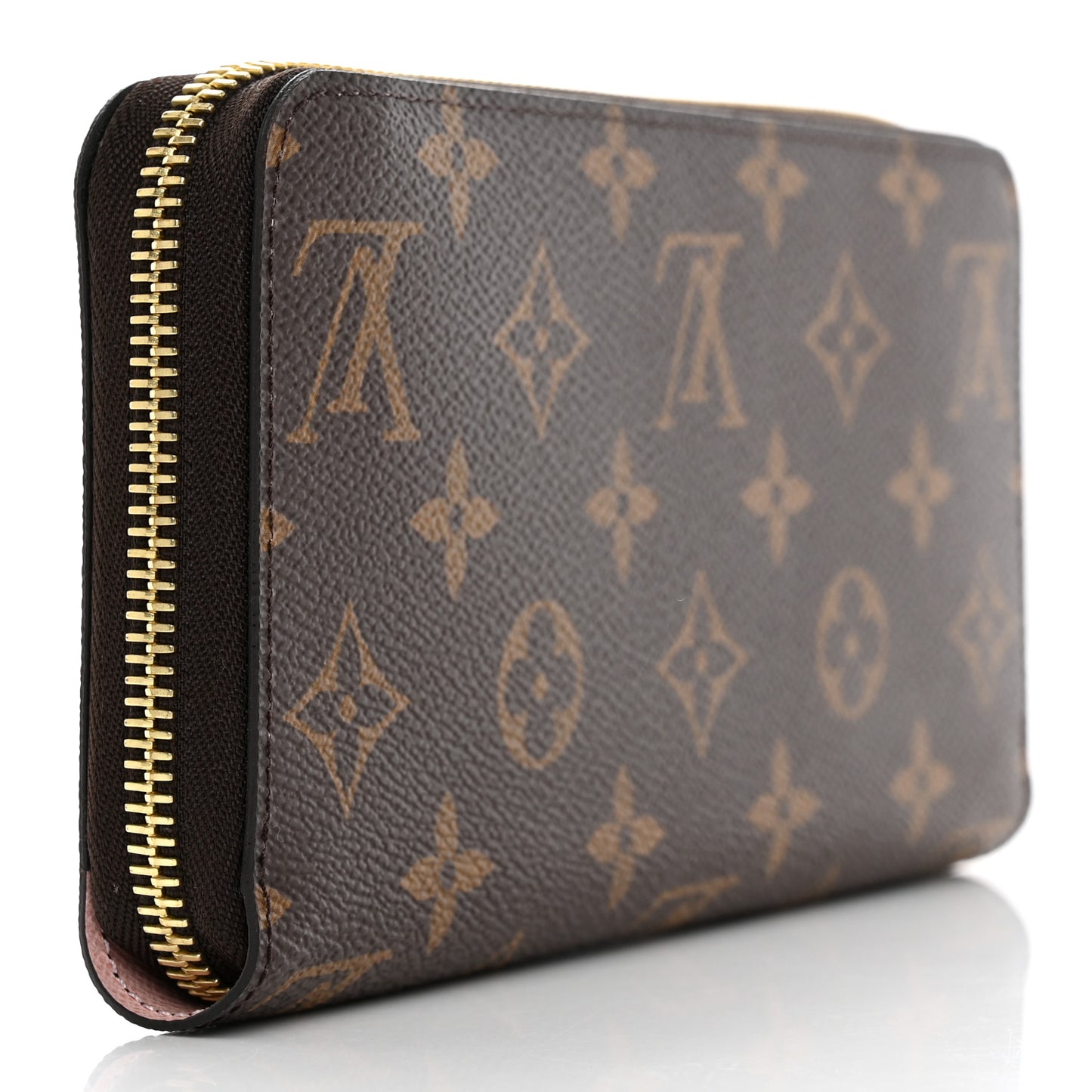 Monogram 2019 Christmas Animation Zippy Wallet Rose Ballerine