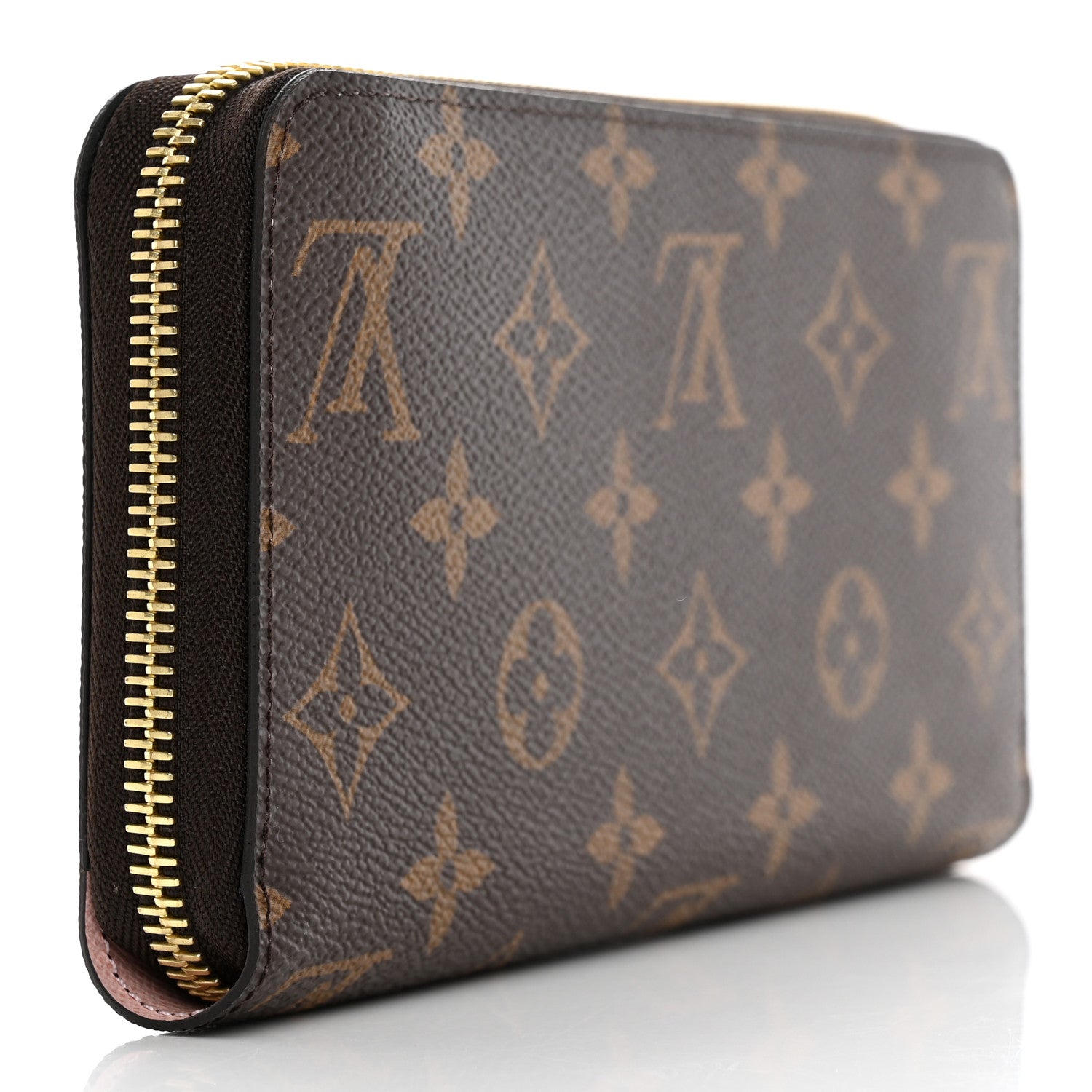 Louis Vuitton Monogram 2019 Christmas Animation Zippy Wallet Rose Ballerine 3 of 8