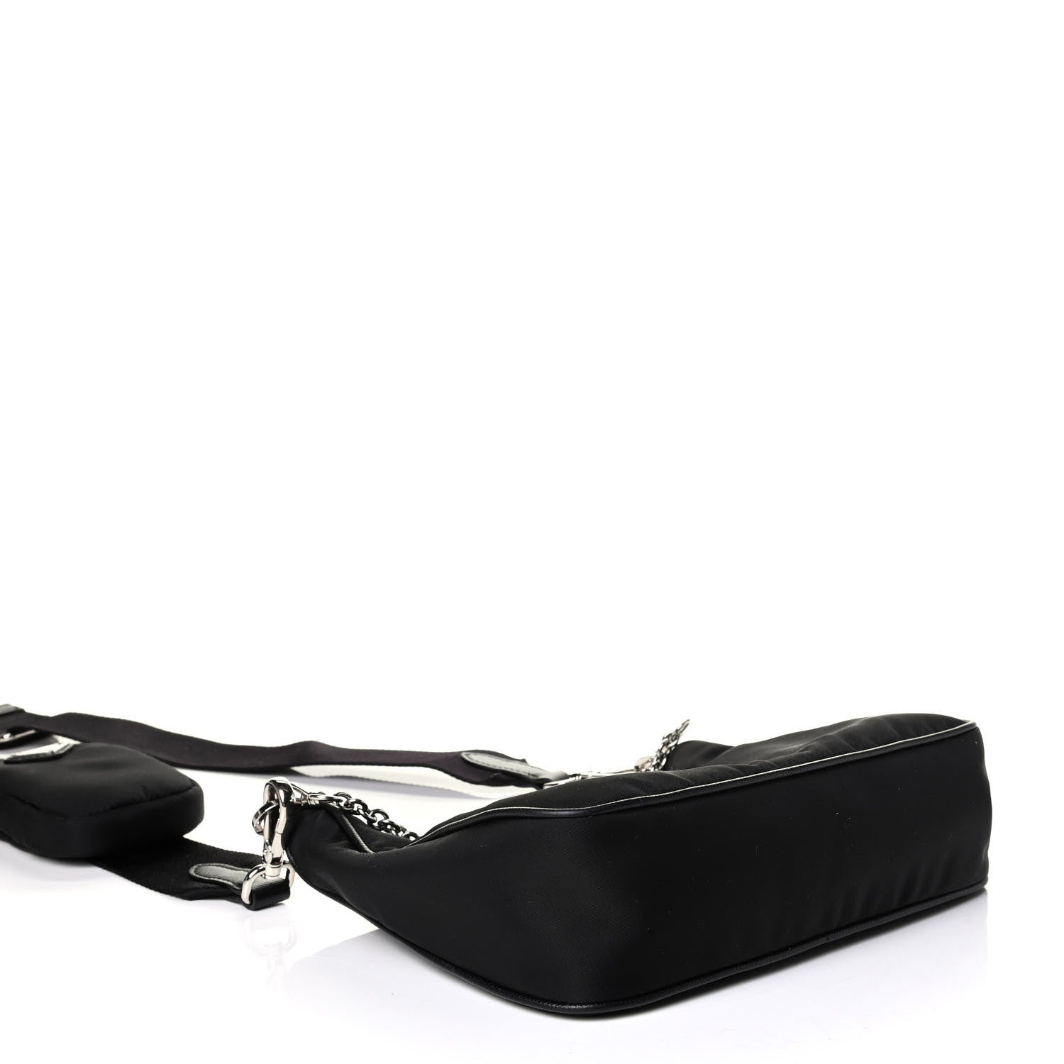 Prada Nylon Re-Edition 2005 Shoulder Bag Black 3 of 7