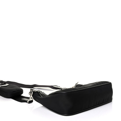 Prada Nylon Re-Edition 2005 Shoulder Bag Black 3 of 7