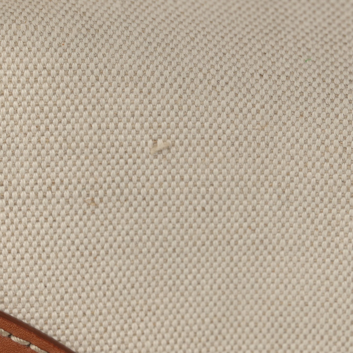 Washed Canvas Calfskin Large Andiamo Backpack Natural Light Wood