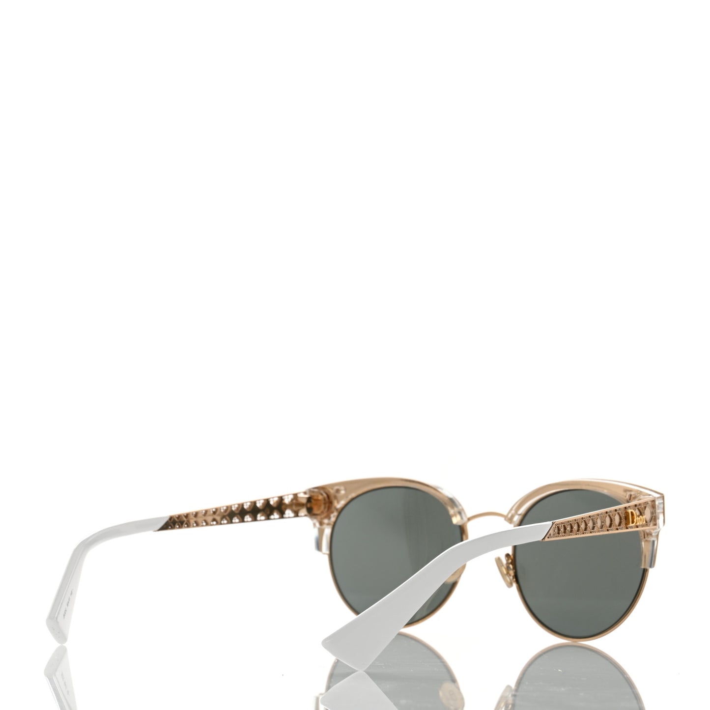 Diorama Mini Sunglasses Gold