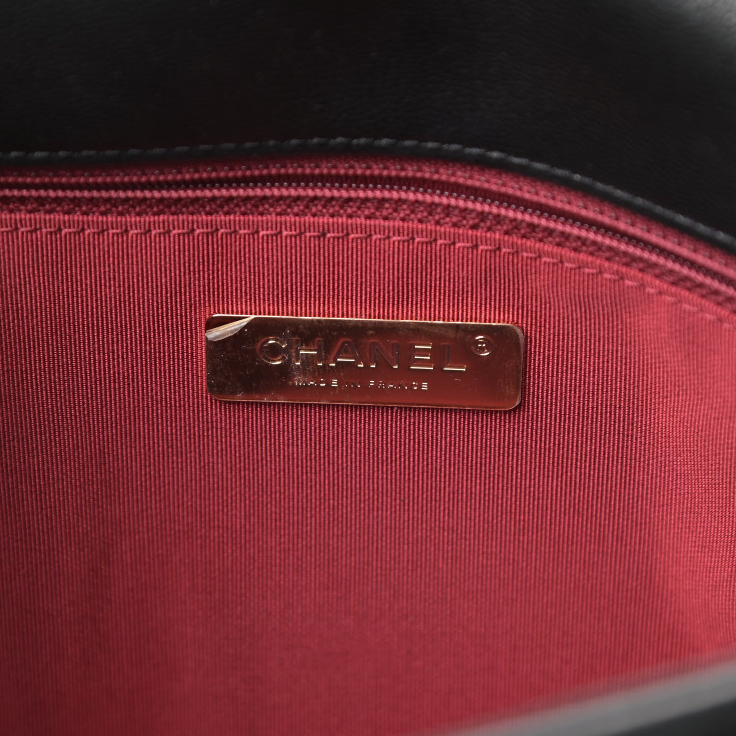 Chanel Goatskin Quilted Large Chanel 19 Flap Black 6 of 13