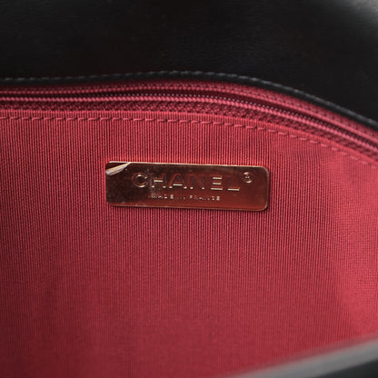 Chanel Goatskin Quilted Large Chanel 19 Flap Black 6 of 13