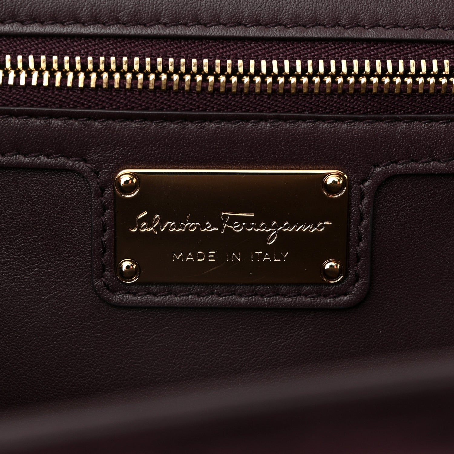 Salvatore Ferragamo Suede Calfskin Vera Bow Crossbody Bag Dark Bordeaux 6 of 11