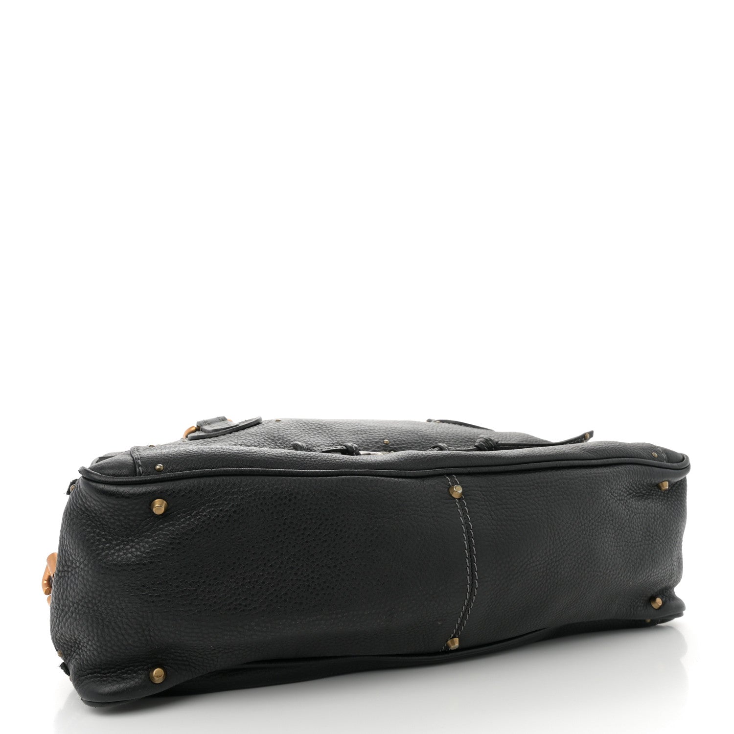 Chloe Calfskin Paddington Double Zipped Bowler Black 4 of 13