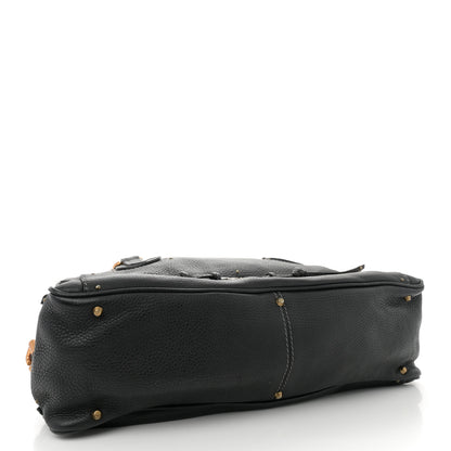 Chloe Calfskin Paddington Double Zipped Bowler Black 4 of 13