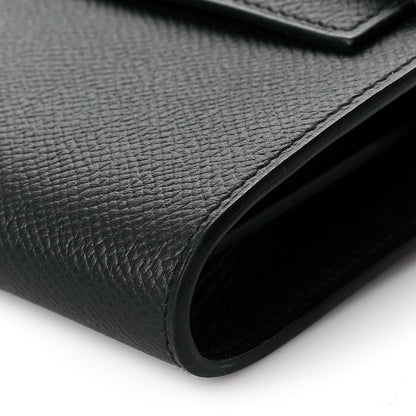 Hermes Epsom Kelly Wallet To Go Black 9 of 9