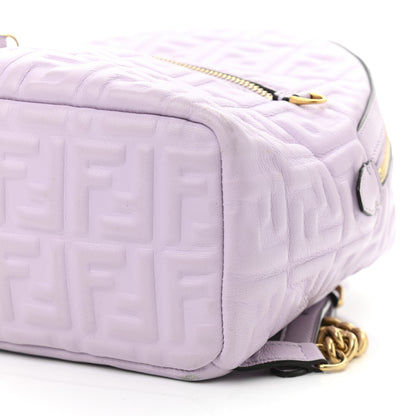 Fendi Nappa FF 1974 Embossed Mini Backpack Anemone 11 of 13