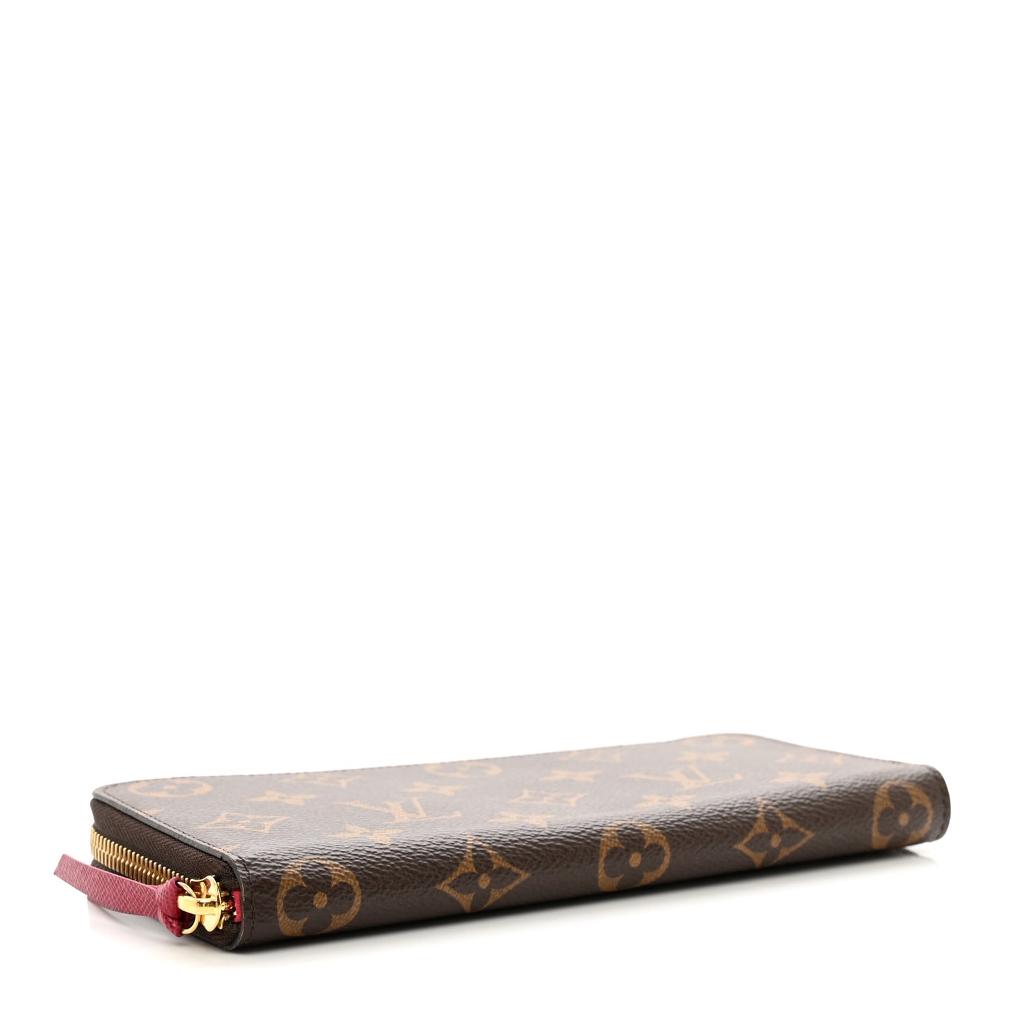 Monogram Clemence Wallet Fuchsia