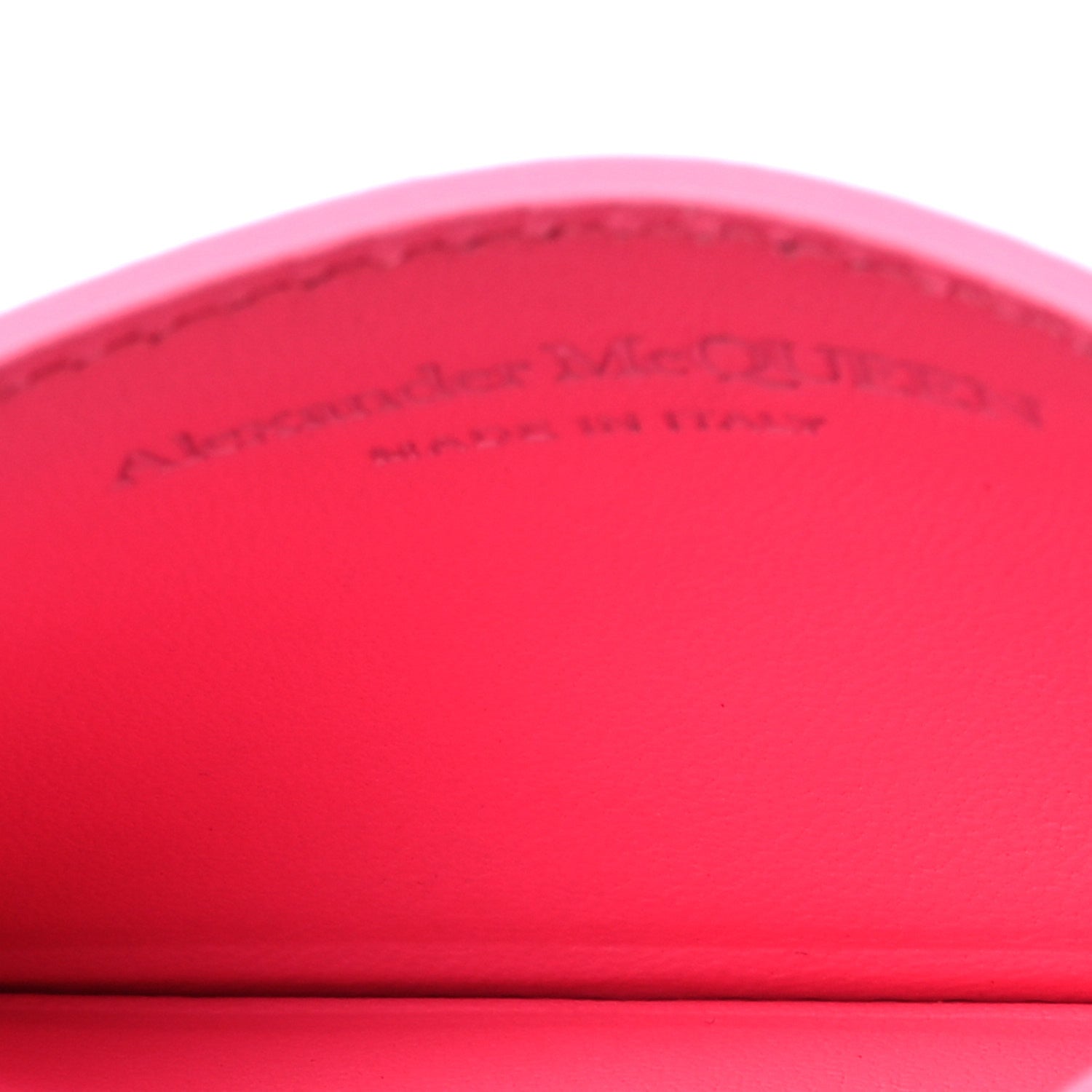 Alexander McQueen Calfskin Skull Card Holder Pink 5 of 8