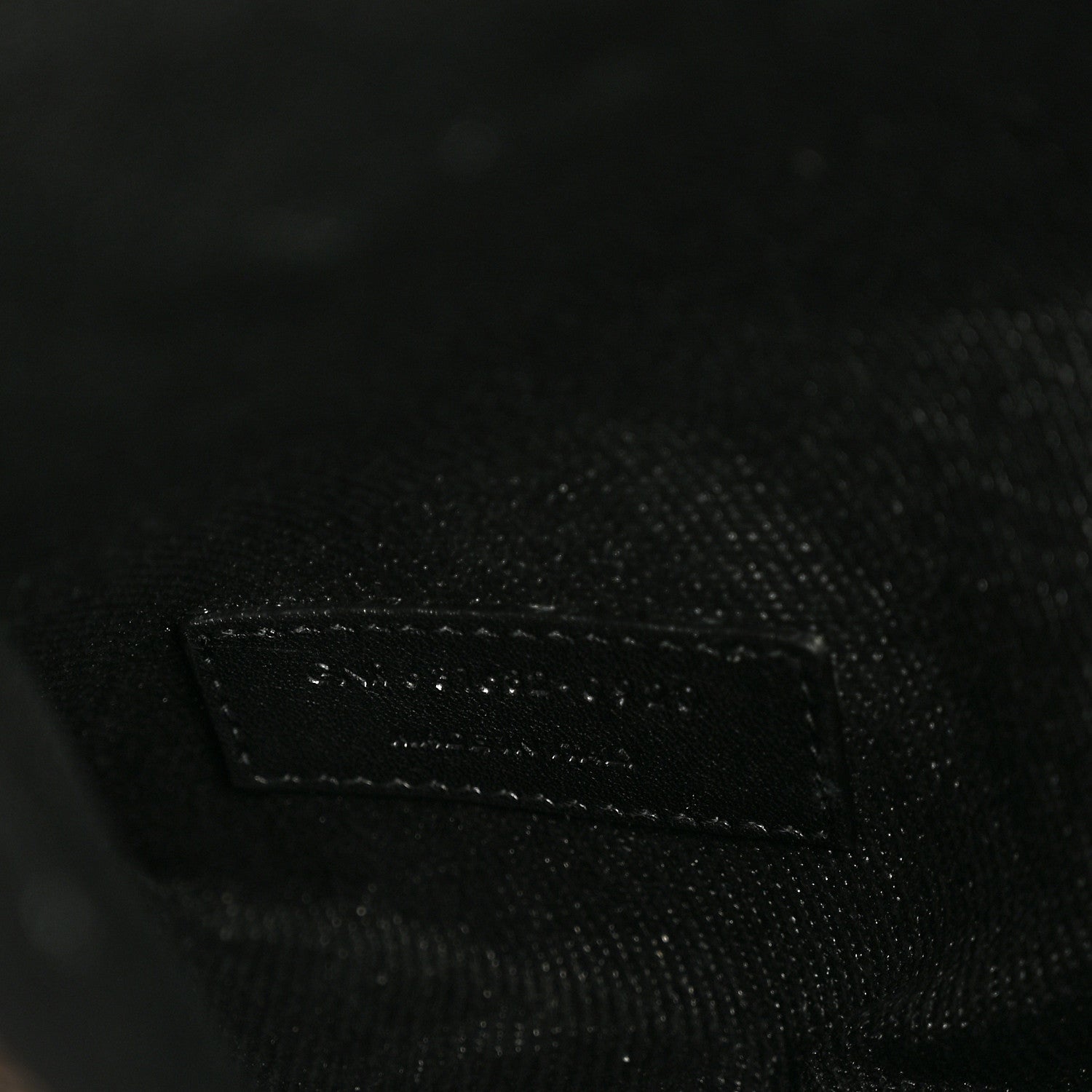 Saint Laurent Linen Calfskin Rive Gauche North South Tote Black 7 of 16