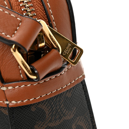 Celine Triomphe Canvas Small Camera Bag Tan 16 of 16