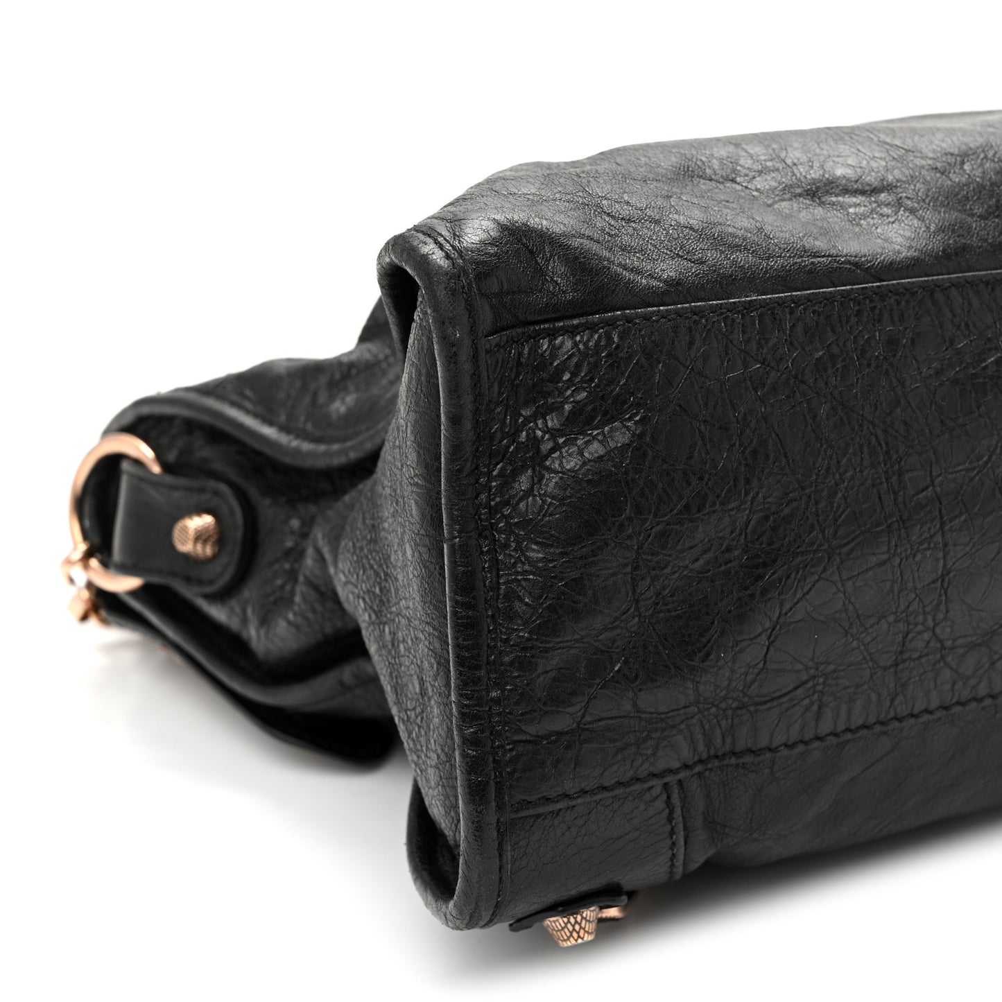 Agneau Giant 12 Gold Hardware City Black